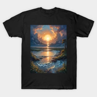 Parting at Sunset T-Shirt